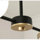 GobekUsa Black Gold Minimalist Chandelier for Dining Room Home Decor