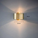 GobekUsa Black & Gold Modern Wall Lamp