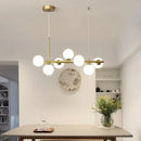 GobekUsa Black Gold Nordic Pendant Chandelier for Dining Kitchen Living Bedroom Lighting