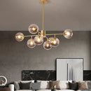 GobekUsa Black Gold Nordic Pendant Chandelier for Dining Kitchen Living Bedroom Lighting