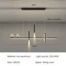 GobekUsa Black Gold Pendant Lamp | Modern Indoor Light for Dining Room & Kitchen