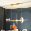 GobekUsa Black Gold Pendant Lamp | Modern Indoor Light for Dining Room & Kitchen