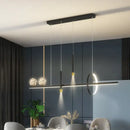 GobekUsa Black Gold Pendant Lamp | Modern Indoor Light for Dining Room & Kitchen