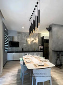 GobekUsa Black Gold Pendant Lamp: Modern Nordic Designer LED Indoor Lighting