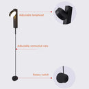 GobekUsa Black Gold Rotating LED Wall Lamp for Bedroom & Living Room