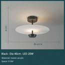 GobekUsa Black Gold Round Chandelier with Remote Control Dimming Ceiling Lights