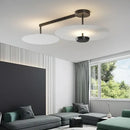 GobekUsa Black Gold Round Chandelier with Remote Control Dimming Ceiling Lights