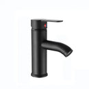GobekUsa Black Golden Single Handle Bathroom Basin Faucet for Deck Mount Vessel Sink
