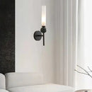 GobekUsa Black Green Marble Wall Lamp Sconce with Copper Acrylic Lampshade