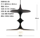 GobekUsa Black Gyroscope Pendant Lights LED G9 Crystal Iron Art Minimalist Luxury