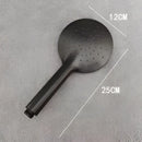 Matte black high pressure handheld shower head bathroom rainfall by Decorbites
