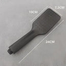 Matte black high pressure handheld shower head bathroom rainfall by Decorbites