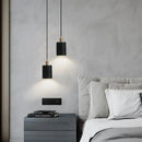 GobekUsa Black Hole Stone Chandelier | Nordic Raw Stone Decorative Bedside Lamp
