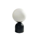 GobekUsa Black Iron Glass Ball Table Lamps - Nordic LED Lighting Fixture for Home Decor