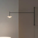 GobekUsa Black Iron LED Long Wall Lamp for Living Room, Bedroom, Corridor - Nordic Style
