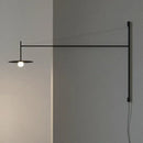 GobekUsa Black Iron LED Long Wall Lamp for Living Room, Bedroom, Corridor - Nordic Style