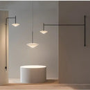 GobekUsa Black Iron LED Long Wall Lamp for Living Room, Bedroom, Corridor - Nordic Style