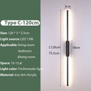 GobekUsa Black Iron LED Wall Lamp for Living Room, Bedside, TV Background - 110v 240v