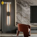 GobekUsa Black Iron LED Wall Lamp for Living Room, Bedside, TV Background - 110v 240v