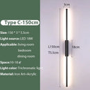 GobekUsa Black Iron LED Wall Lamp for Living Room, Bedside, TV Background - 110v 240v