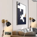 GobekUsa Black Iron LED Wall Sconce Modern Vanity Light Bar Bedroom Stair Hallway
