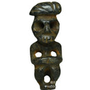 GobekUsa Black Iron Meteorite Sun God Statue - Hongshan Culture Archaize Sculpture
