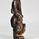 GobekUsa Black Iron Meteorite Sun God Statue - Hongshan Culture Archaize Sculpture