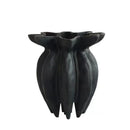 GobekUsa Black Jellyfish Petal Vase - Artistic Home Décor Handicraft
