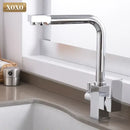 GobekUsa Black Kitchen Faucet Mixer Tap 360° Rotation Water Features