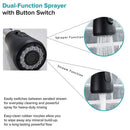 GobekUsa Black Kitchen Faucet Pull Out Mixer with Single Handle and Stream Spray