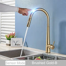 GobekUsa Black Kitchen Faucet Touch Sensor Mixer Tap