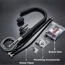 GobekUsa Black Kitchen Faucet Touch Sensor Mixer Tap
