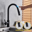 GobekUsa Black Kitchen Faucet Touch Sensor Mixer Tap