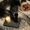 GobekUsa Black Lace Leopard Print 1000TC Egyptian Cotton Bedding Set 4Pcs