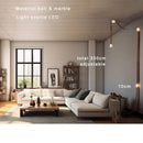 GobekUsa Black Leather Marble Chandeliers | Adjustable Dining Room Lamps | Easy Installation Home Decor