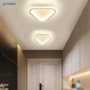GobekUsa Black Led Ceiling Light for Home Entryway - Modern Balcony Indoor Lamp