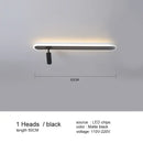 GobekUsa Black LED Ceiling Spotlights for Living Room Kitchen Bedroom Decor