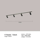 GobekUsa Black LED Ceiling Spotlights for Living Room Kitchen Bedroom Decor