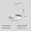 GobekUsa Black LED Chandelier Pendant Light for Foyer Stairs Bar, Minimalist Indoor Hanging Lamp