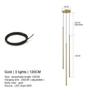 GobekUsa Black LED Chandelier Pendant Lights for Dining Room and Bedroom