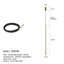 GobekUsa Black LED Chandelier Pendant Lights for Dining Room and Bedroom