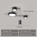 GobekUsa Black LED Chandeliers for Living Dining Bedroom Hall Kitchen: Modern, Simple Indoor Lighting