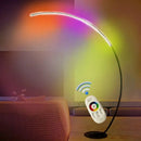 GobekUsa Black LED Dimming Floor Lamp for Bedroom and Living Room