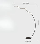 GobekUsa Black LED Dimming Floor Lamp for Bedroom and Living Room