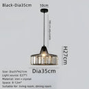 GobekUsa Black LED Pendant Chandelier for Kitchen Dining Room, Modern Nordic Design