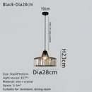 GobekUsa Black LED Pendant Chandelier for Kitchen Dining Room, Modern Nordic Design