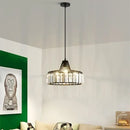 GobekUsa Black LED Pendant Chandelier for Kitchen Dining Room, Modern Nordic Design