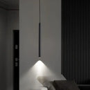 GobekUsa Black LED Pendant Lights 30/40/50/60cm for Dining Room, Bedroom, Kitchen