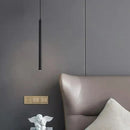 GobekUsa Black LED Pendant Lights 30/40/50/60cm for Dining Room, Bedroom, Kitchen