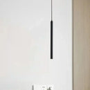 GobekUsa Black LED Pendant Lights 30/40/50/60cm for Dining Room, Bedroom, Kitchen